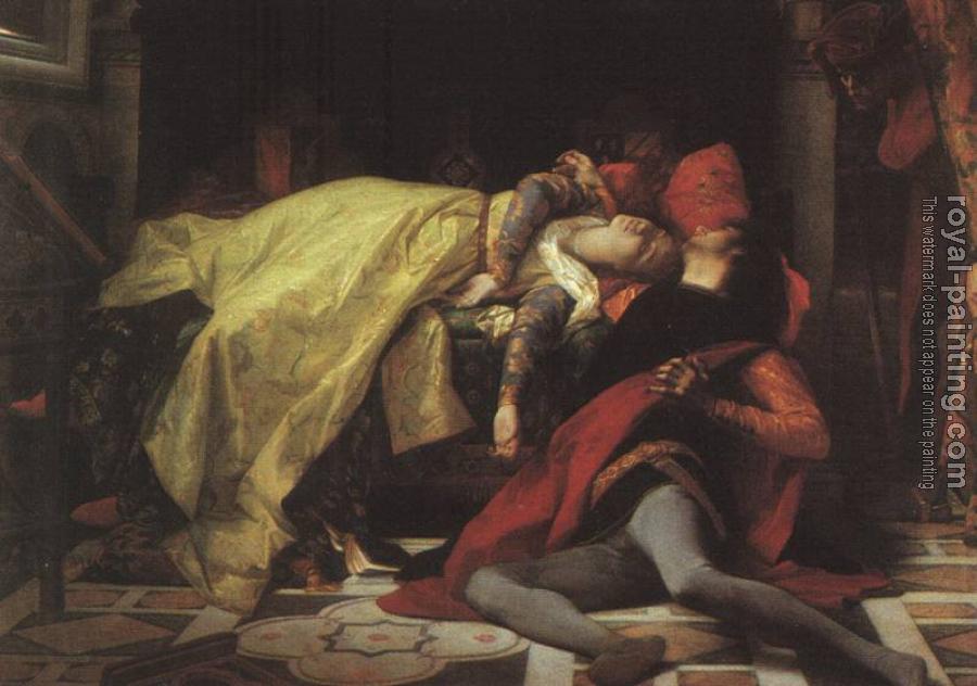 Alexandre Cabanel : The death of Francesca da Rimini and Paolo